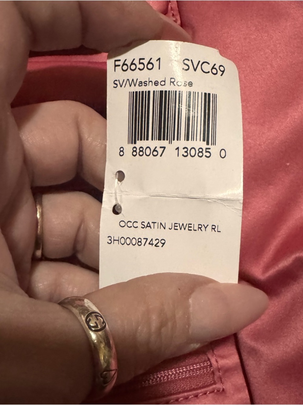 Coach F66561 Y2K Jewelry Travel Pouch (Pink) - NWT - Picture 2 of 6